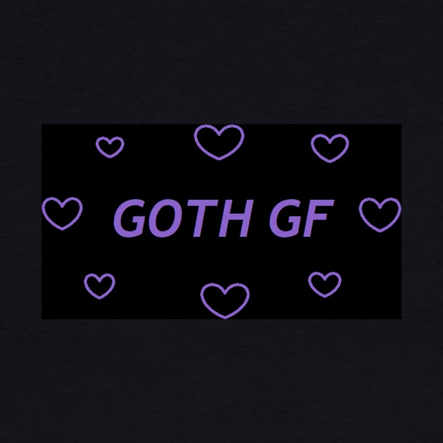 Goth girlfriend by LittleBowAlice